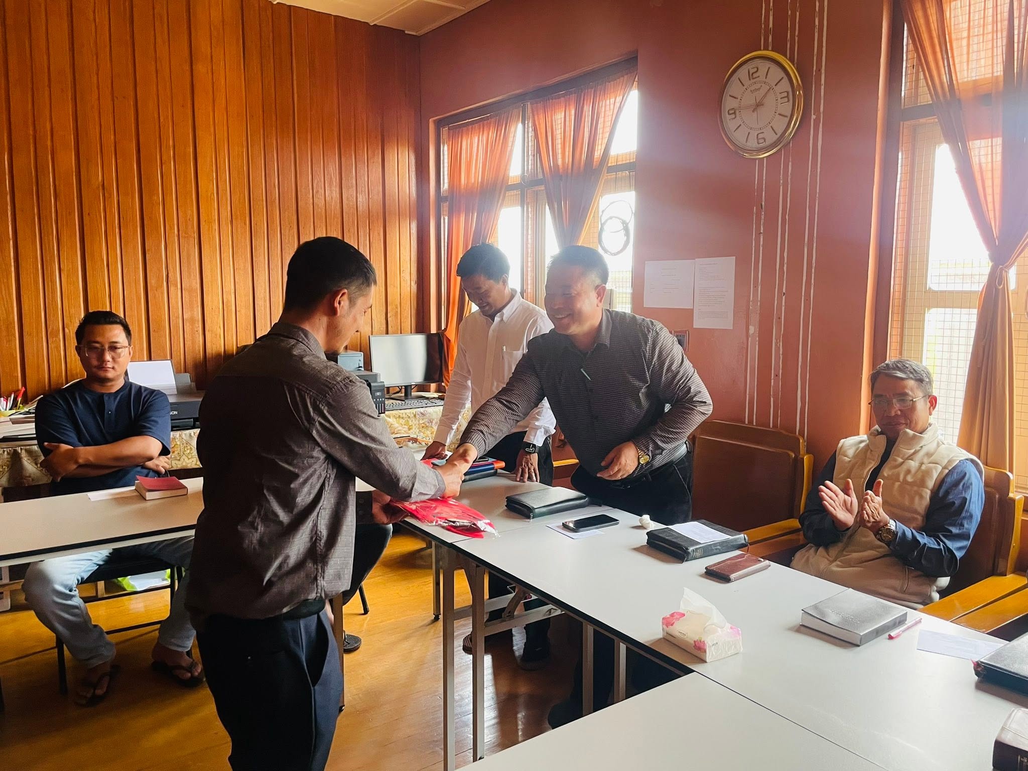 CARD Staff Orientation — closing and fellowship
